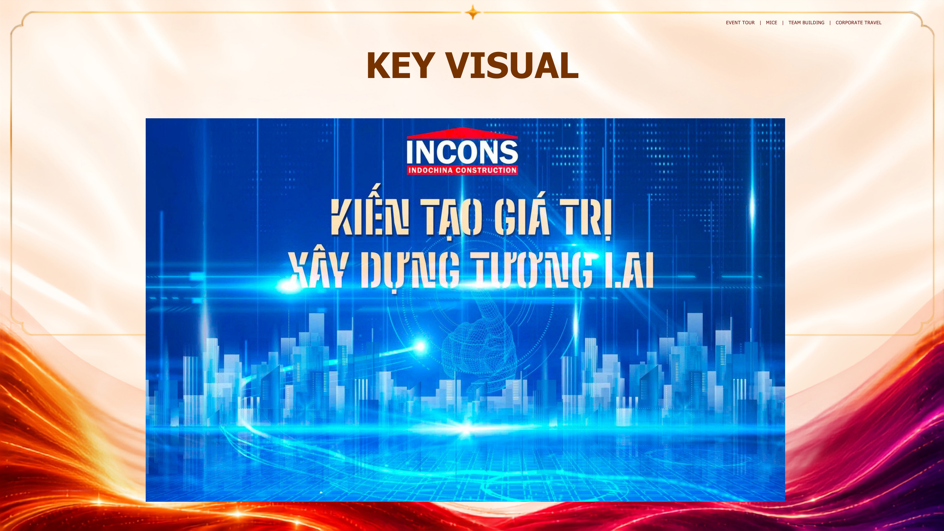 Key Visual: INCONS – Kiến Tạo Giá Trị, Xây Dựng Tương Lai